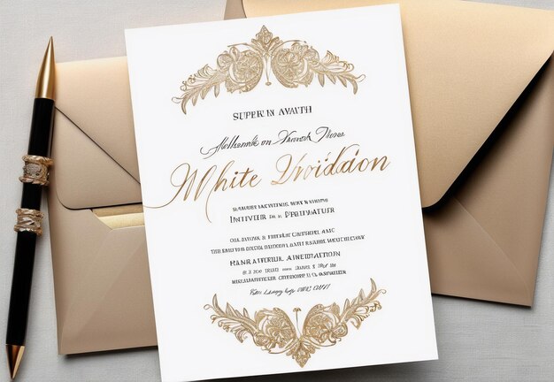 plantilla de tarjeta de invitación de boda.