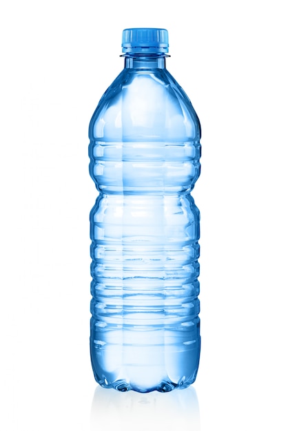 Plastikflasche mit Wasser