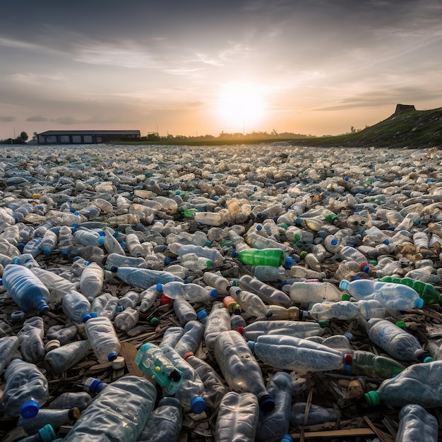 Plastikflaschen zum Recycling
