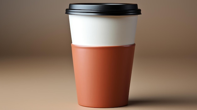 Plastikkaffeetassenmodell 3d zum Mitnehmen