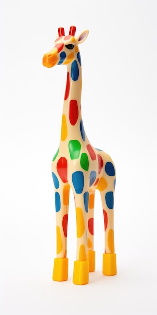 Plastikspielzeug Giraffe