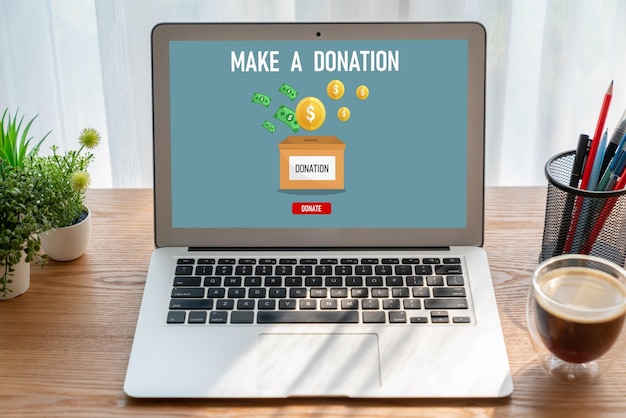 Plataforma de doação online oferece sistema de envio de dinheiro moderno