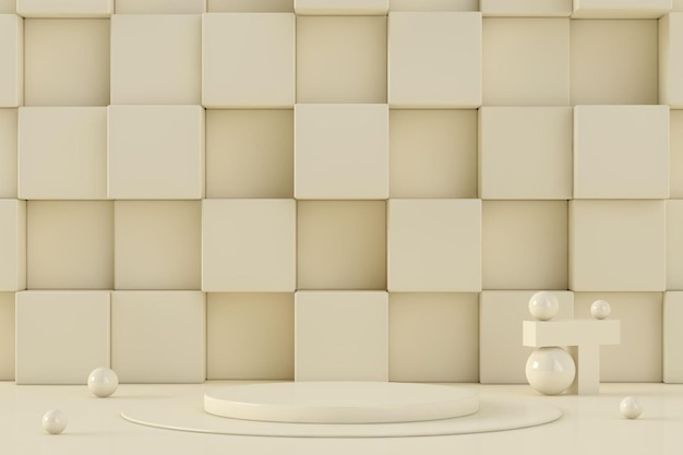 Plataforma de fundo abstrato 3D moderna para apresentação de produtos