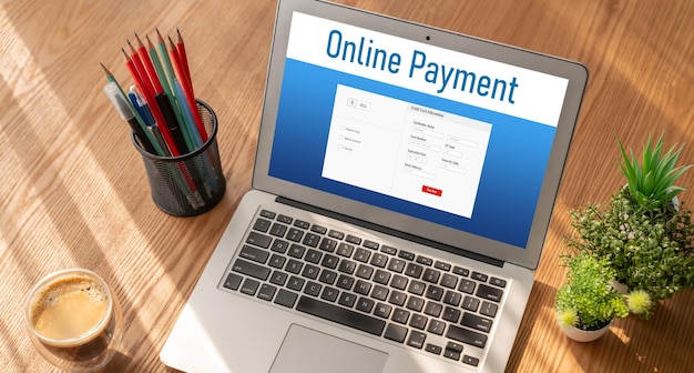 Plataforma de pagamento online para transferência de dinheiro à moda