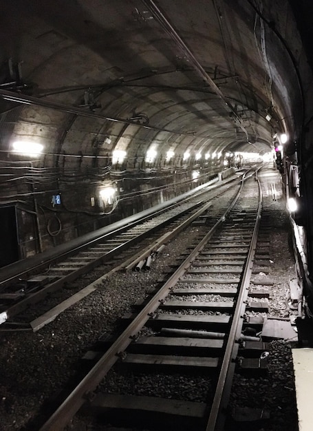 Foto plataforma de la estación de ferrocarril