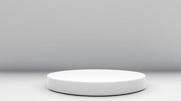 Plataforma de exhibición de productos para la colocación de productos de fondo renderizado en 3D