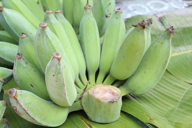 Plátano en comida callejera