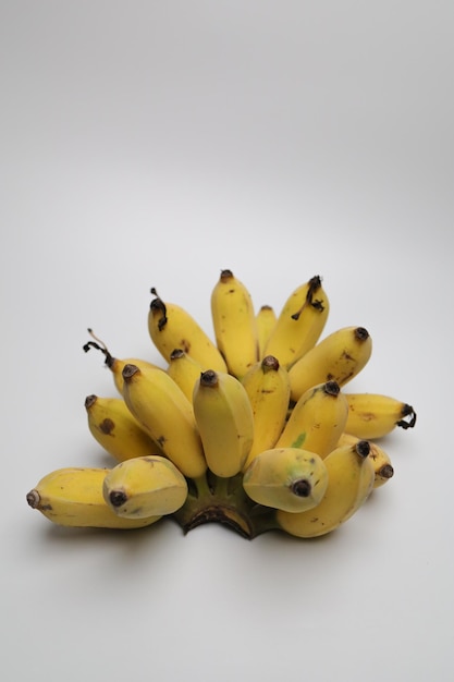 Foto plátano cultivado kluai hom khiew