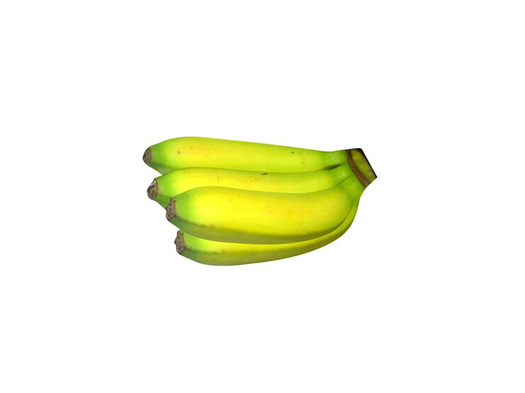 Foto el plátano o plátano es una fruta muy nutritiva el plátano se come crudo y cocido