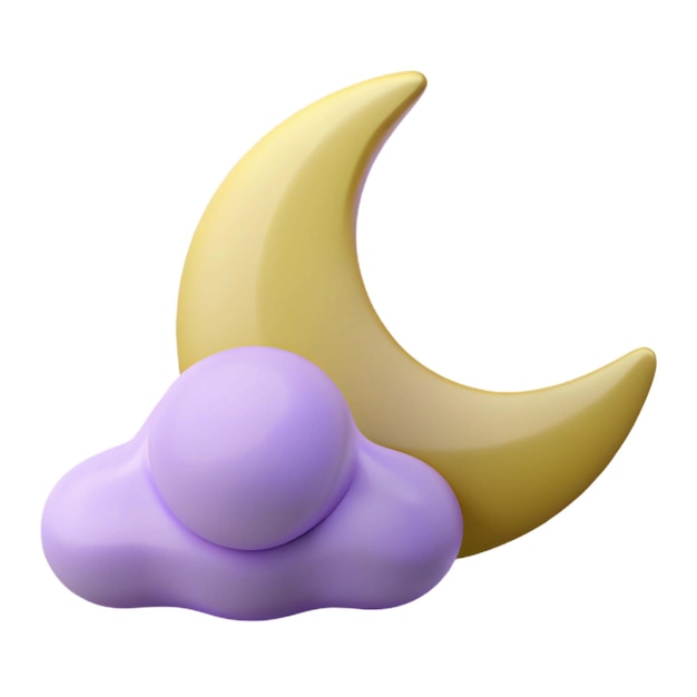 un plátano y un sombrero están hechos por la luna