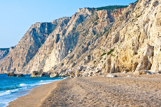 Platia Amos playa Cefalonia Grecia