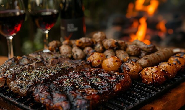 Plato de Asticado en primer plano