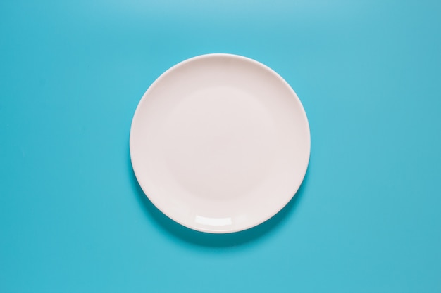 Foto plato blanco