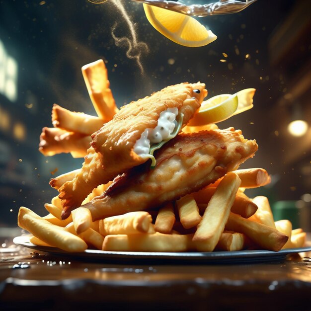 El plato clásico de pescado y papas fritas disfrutado durante siglos es una sinfonía de sabores y texturas que es su