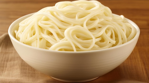 Foto un plato de espagueti con la palabra pasta en él