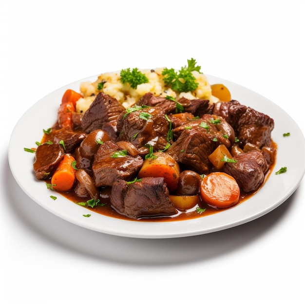 Plato De Estofado De Ternera Ai Beef Bourguignon