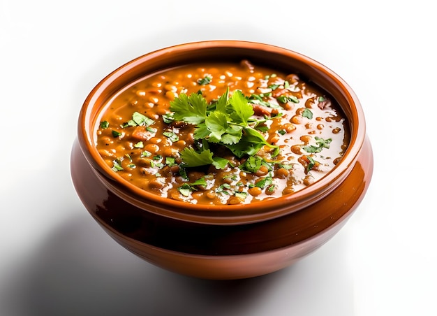 un plato de frijoles o dal makhni