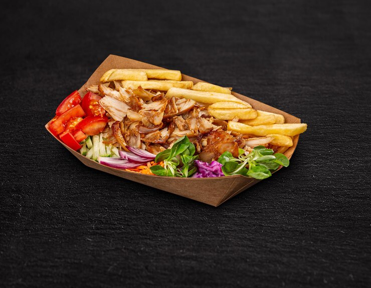 Plato de giroscopios griegos