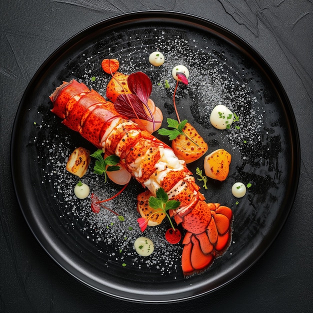 Plato de langosta