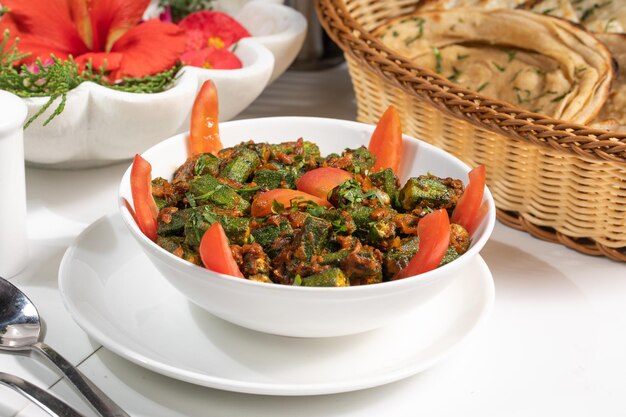 Plato Masala Bhindi