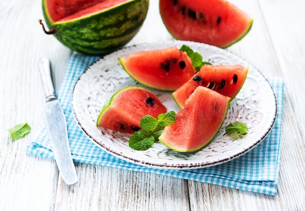 Plato Con Sandia