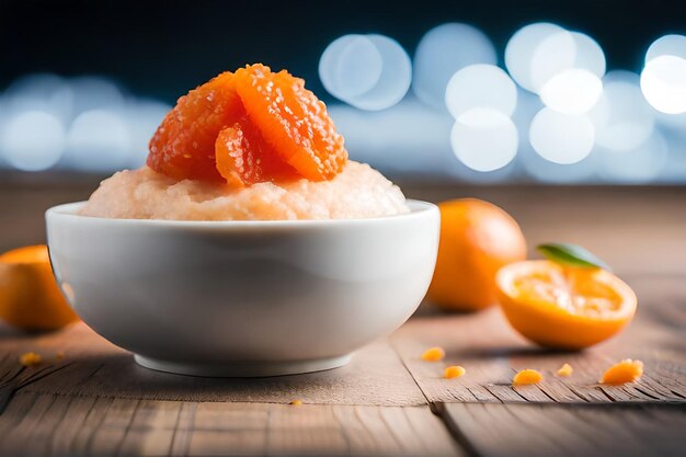 Foto un plato de sushi con un plato de arroz y un plato de arroz.