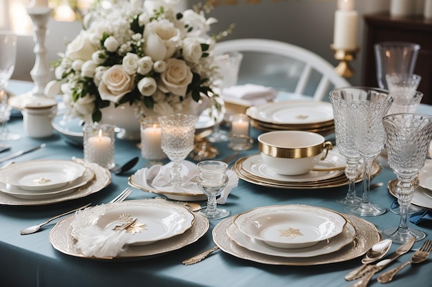 Platos de boda elegantes