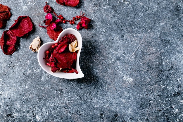 Platos de cerámica de san valentín