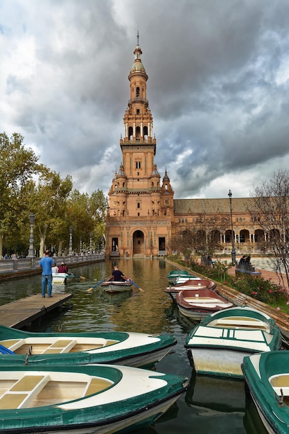 Platz von Spanien in Sevilla