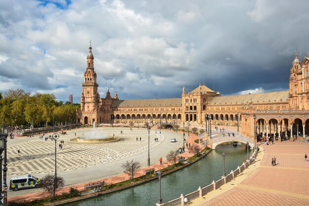 Platz von Spanien in Sevilla