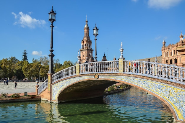 Platz von Spanien in Sevilla