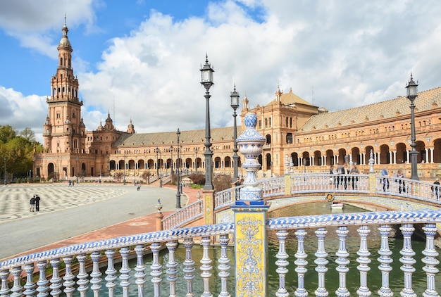 Platz von Spanien in Sevilla