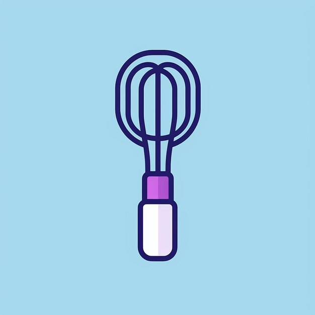 Foto play_kitchen_whisk_isolated_modern_line_icon