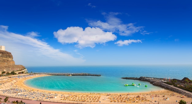 Foto playa de amadores en gran canaria