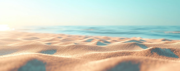Foto playa de arena y fondo del cielo x9xa