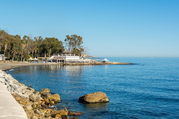 Playa de los Baños del Carmen, Málaga.