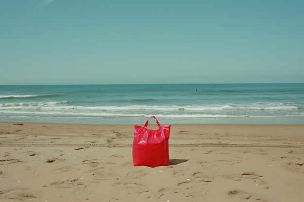 La playa en la bolsa