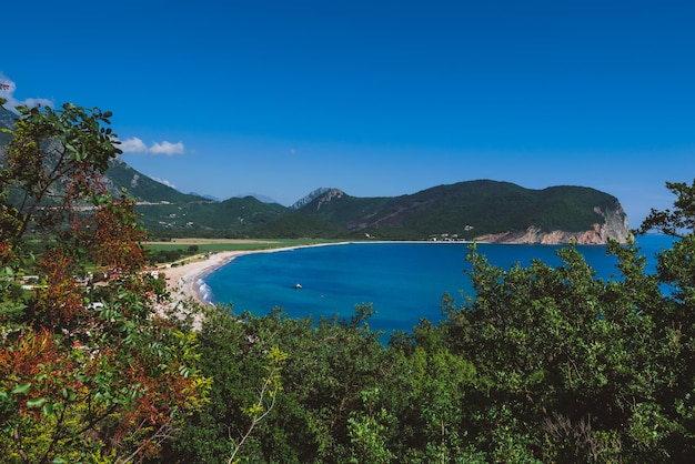 Playa de Buljarica en Montenegro