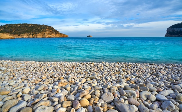 Playa Cala Barraca en Xabia Javea De Alicante