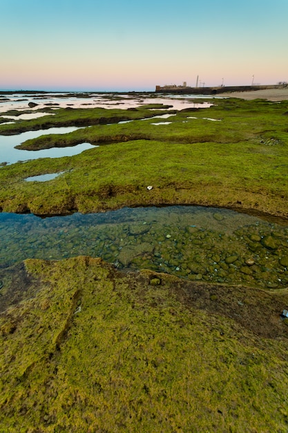 Playa de la caleta de cádiz.