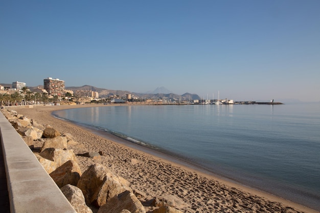 Playa El Campello Alicante España