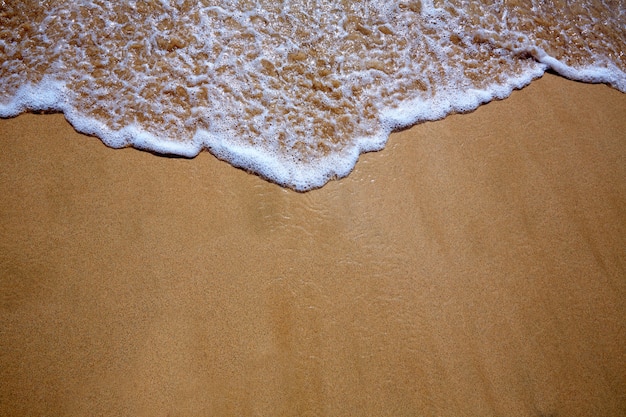 Playa de Canarias arena y textura de las olas.