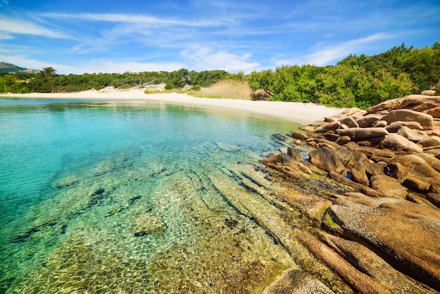 Playa de La Celvia en Costa Esmeralda Cerdeña