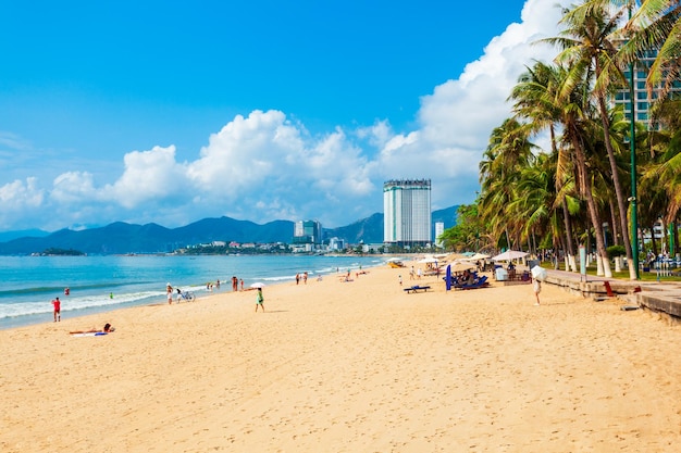 Playa de la ciudad de Nha Trang Vietnam