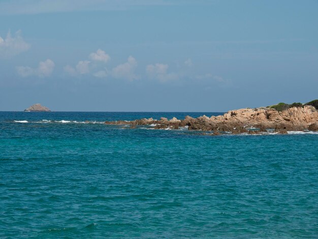 La playa de Córcega