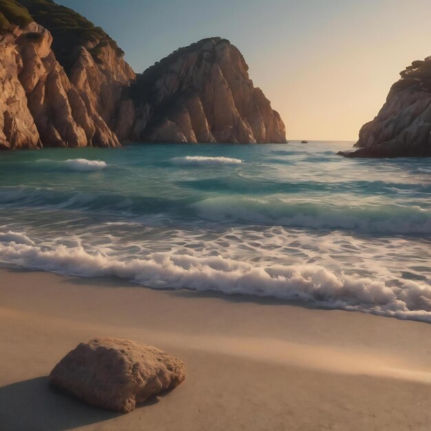 Foto la playa de la costa rei