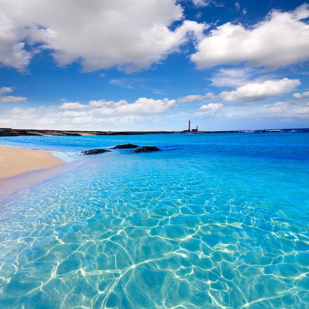 Playa El Cotillo Faro Toston Fuerteventura