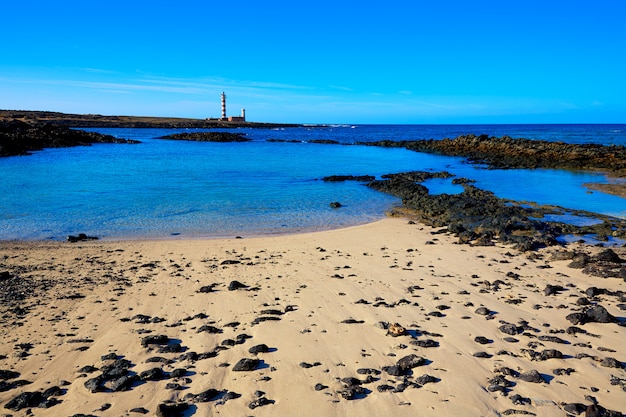 Playa El Cotillo Faro Toston Fuerteventura