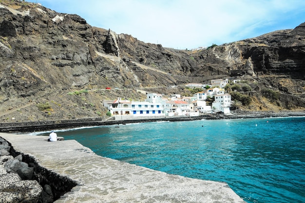 Playa de la Alojera em La Gomera Ilhas Canárias Espanha