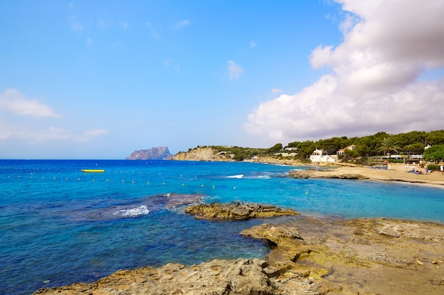 Foto playa denia las rotas en alicante costa blanca